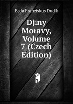 Djiny Moravy, Volume 7 (Czech Edition)