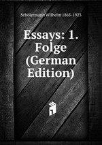 Essays: 1. Folge (German Edition)