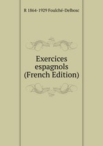 Exercices espagnols (French Edition)