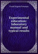 Experimental education: laboratory manual and typical results