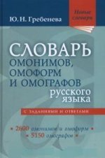 Словарь омонимов, омоформ и омографов русск.языка