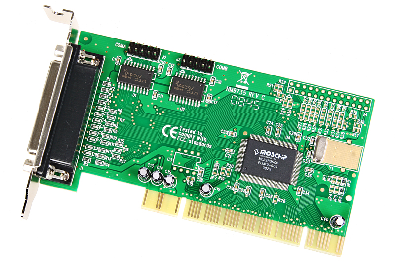Изображение PCI 2S1P 2 serial + LPT1 Nm9835, LOW PROFILE