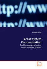 Cross System Personalization. Enabling personalization across multiple systems