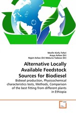 Alternative Locally Available Feedstock Sources for Biodiesel. Bidiesel production, Physicochemical characteristics tests, Methods, Comparison of the best fitting from different plants in Ethiopia