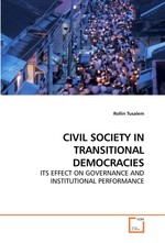 CIVIL SOCIETY IN TRANSITIONAL DEMOCRACIES. ITS EFFECT ON GOVERNANCE AND INSTITUTIONAL PERFORMANCE