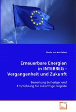 Erneuerbare Energien in INTERREG - Vergangenheit und Zukunft. Bewertung bisheriger und Empfehlung fuer zukuenftige Projekte