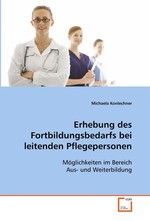 Erhebung des Fortbildungsbedarfs bei leitenden Pflegepersonen. Moeglichkeiten im Bereich Aus- und Weiterbildung