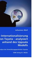 Die Internationalisierung von Toyota - analysiert anhand des Uppsala Modells. Eine Analyse der Entwicklungsgeschichte Toyotas