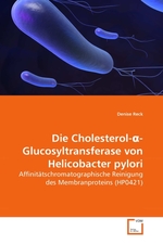 Die Cholesterol-?-Glucosyltransferase von Helicobacter pylori. Affinitaetschromatographische Reinigung des Membranproteins (HP0421)