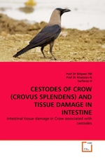 CESTODES OF CROW (CROVUS SPLENDENS) AND TISSUE DAMAGE IN INTESTINE. Intestinal tissue damage in Crow associated with cestodes