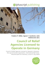 Council of Relief Agencies Licensed to Operate in Germany