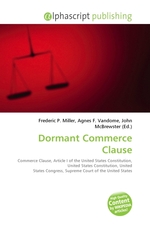 Dormant Commerce Clause