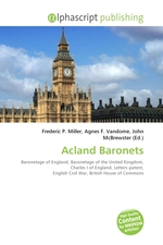 Acland Baronets
