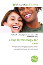 Color terminology for race