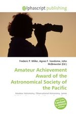 Amateur Achievement Award of the Astronomical Society of the Pacific