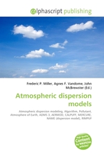 Atmospheric dispersion models