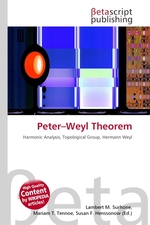 Peter–Weyl Theorem