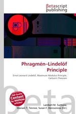 Phragmen–Lindeloef Principle