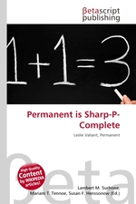 Permanent is Sharp-P-Complete