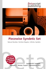 Piecewise Syndetic Set