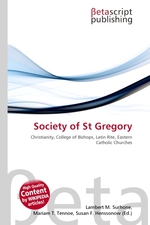 Society of St Gregory