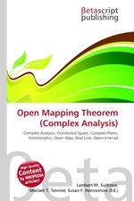 Open Mapping Theorem (Complex Analysis)