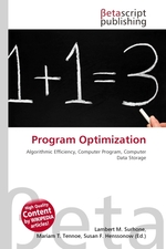 Program Optimization