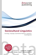 Sociocultural Linguistics