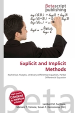 Explicit and Implicit Methods