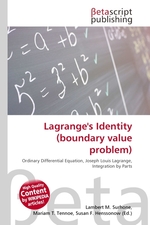 Lagranges Identity (boundary value problem)