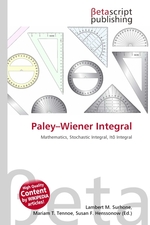 Paley–Wiener Integral