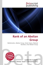 Rank of an Abelian Group