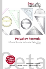Polyakov Formula