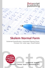 Skolem Normal Form