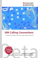 X86 Calling Conventions