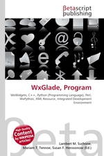 WxGlade, Program