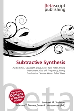 Subtractive Synthesis