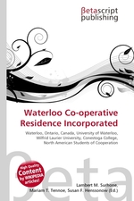 Waterloo Co-operative Residence Incorporated