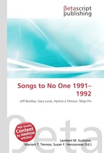 Songs to No One 1991–1992