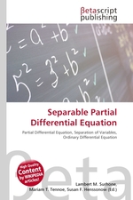 Separable Partial Differential Equation