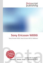 Sony Ericsson W890i