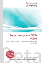 Sony Handycam NEX-VG10