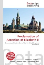 Proclamation of Accession of Elizabeth II