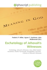 Eschatology of Jehovahs Witnesses