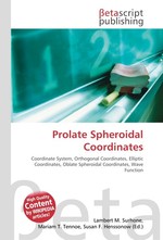 Prolate Spheroidal Coordinates