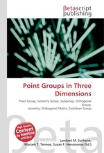 Point Groups in Three Dimensions