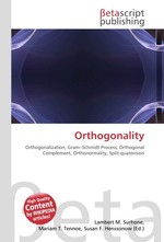 Orthogonality