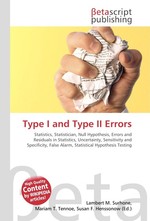 Type I and Type II Errors