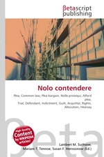 Nolo contendere