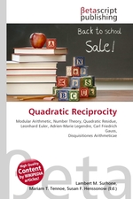 Quadratic Reciprocity